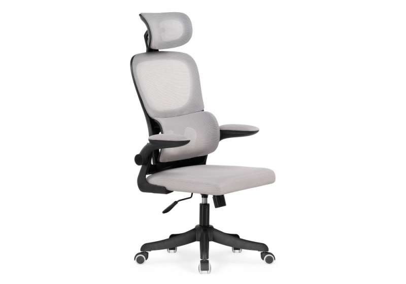 Компьютерное кресло Sprut light gray (64x67x117). 
